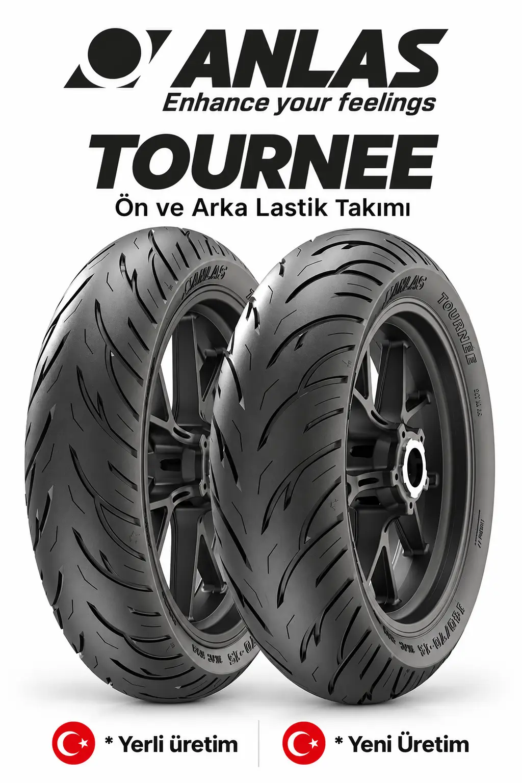 CSN ELEGANCE Anlas Tournee Ön ve Arka Lastik Takımı