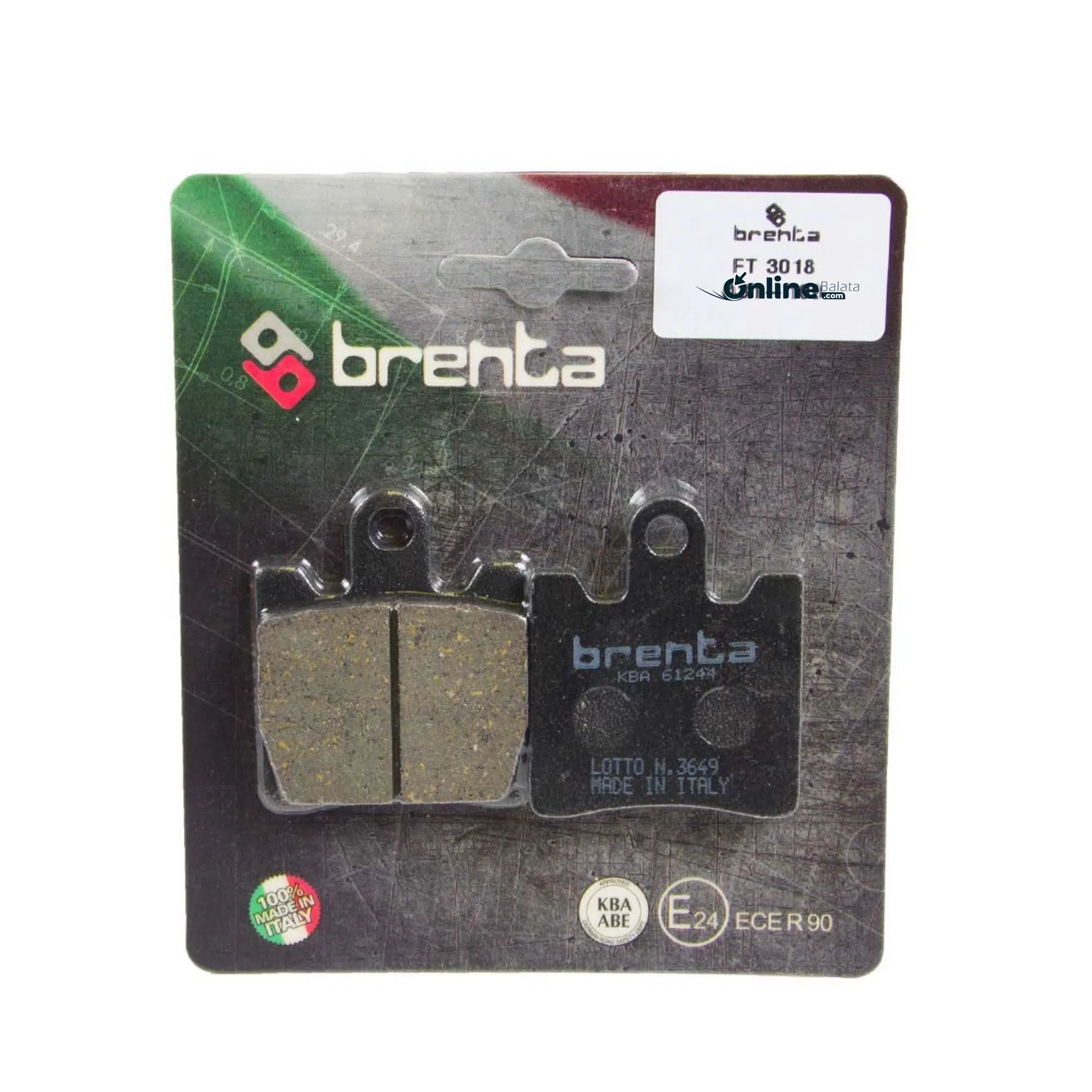 Daelim S3 250 Advance Brenta Ön Fren Balata Ob