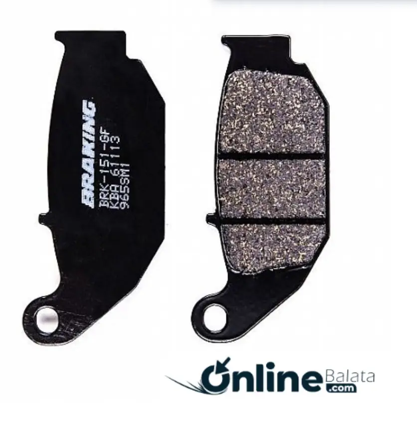 Honda Cbr 125 2011 Ve Sonrası Braking Organik Arka Fren Balata Ob9651