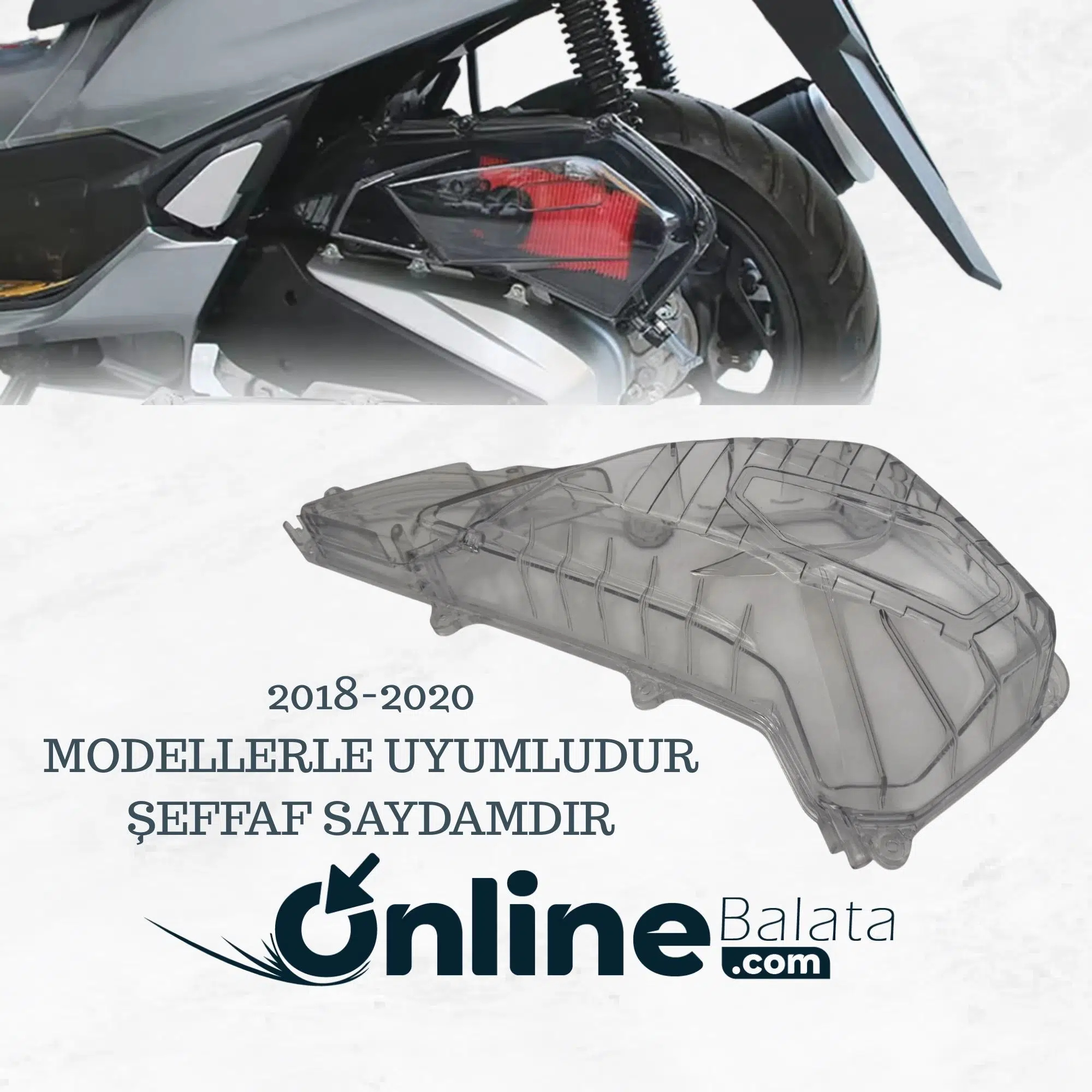 Honda PCX 125 18-20 Modifiye Hava Filtre Kapağı 1271