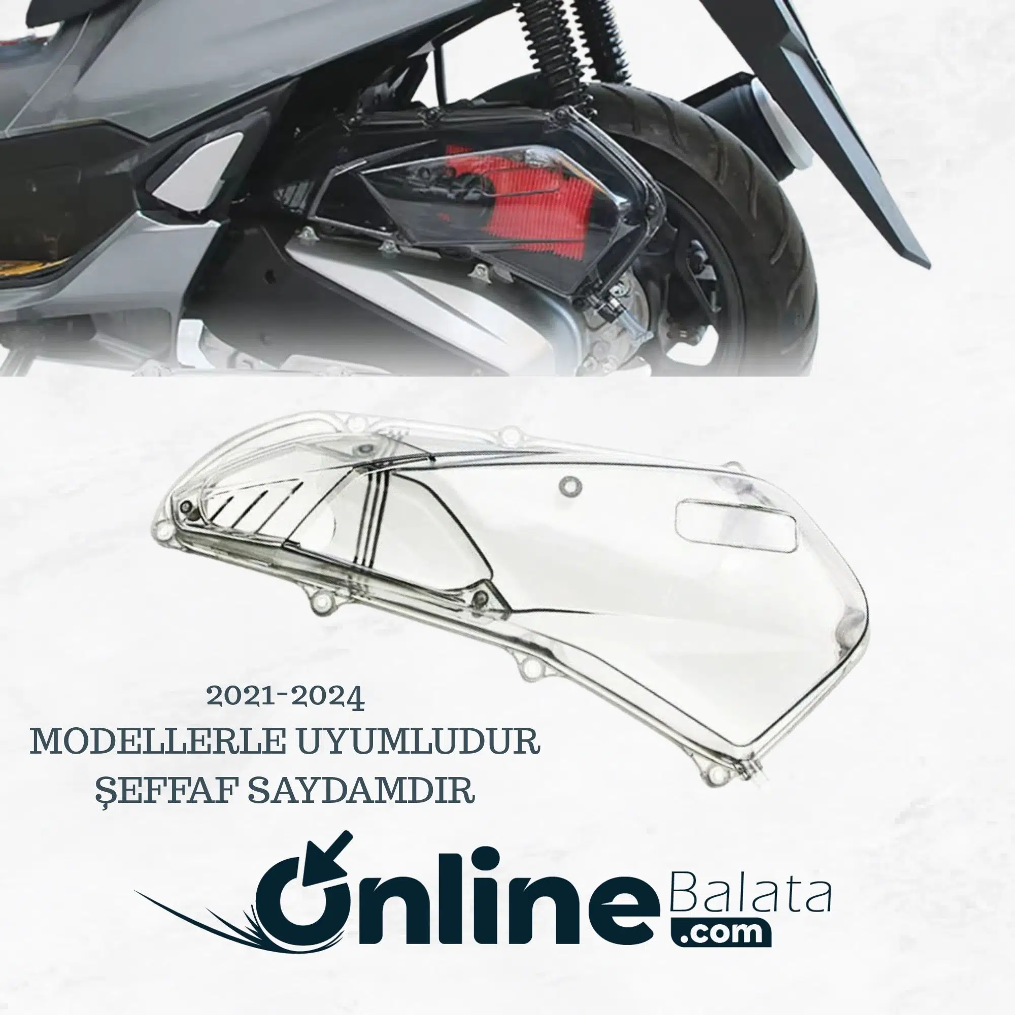 Honda PCX 125 21-24 Modifiye Hava Filtre Kapağı 1270