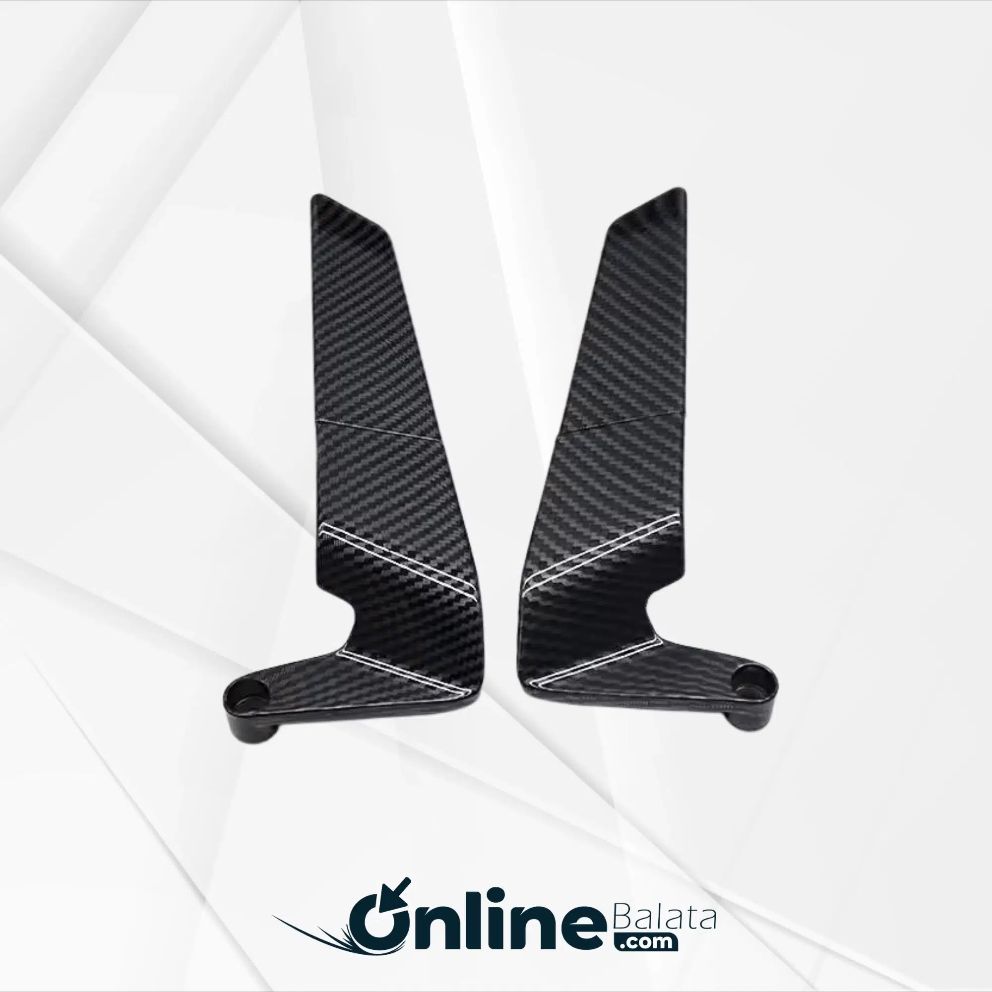 Honda PCX 125 H2R Kanat Ayna Karbon Büyük Naked Model PCX091