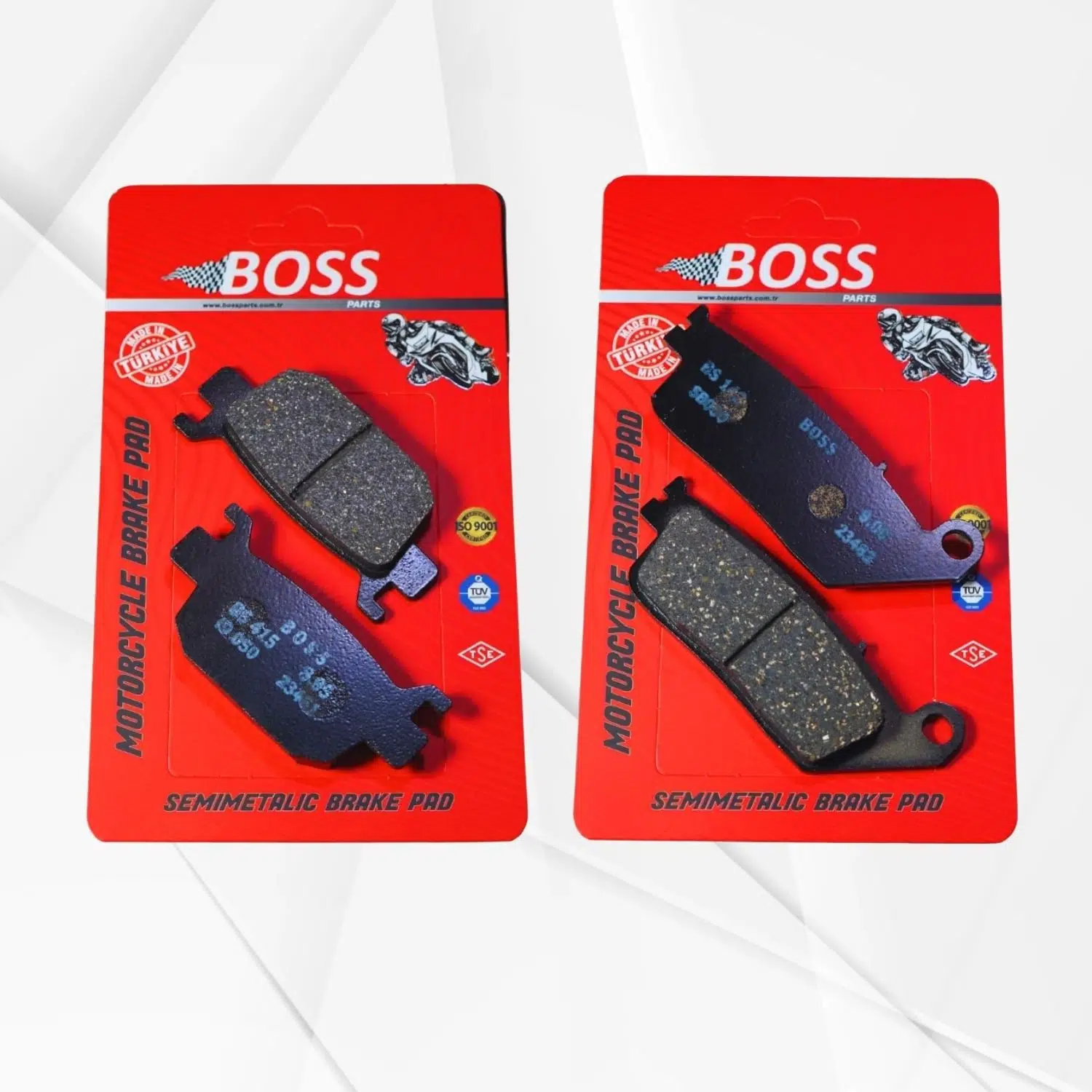 Honda SH 125i Ön Arka Fren Balata Takım Boss Yarı Sinter SH004