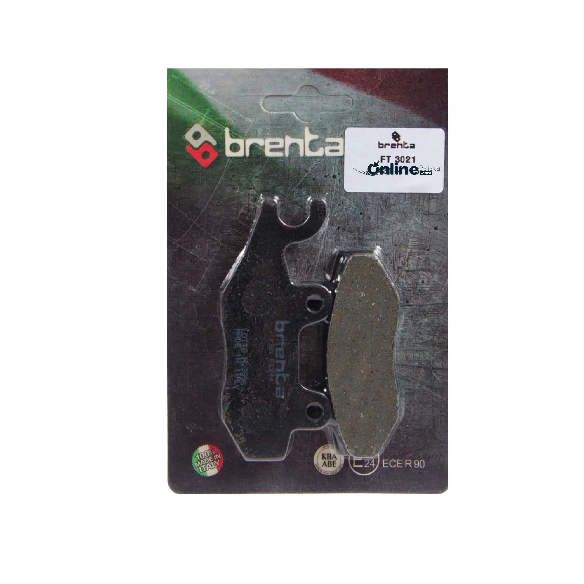 Kawasaki Z 250 Sl Brenta Ön Fren Balata Ob