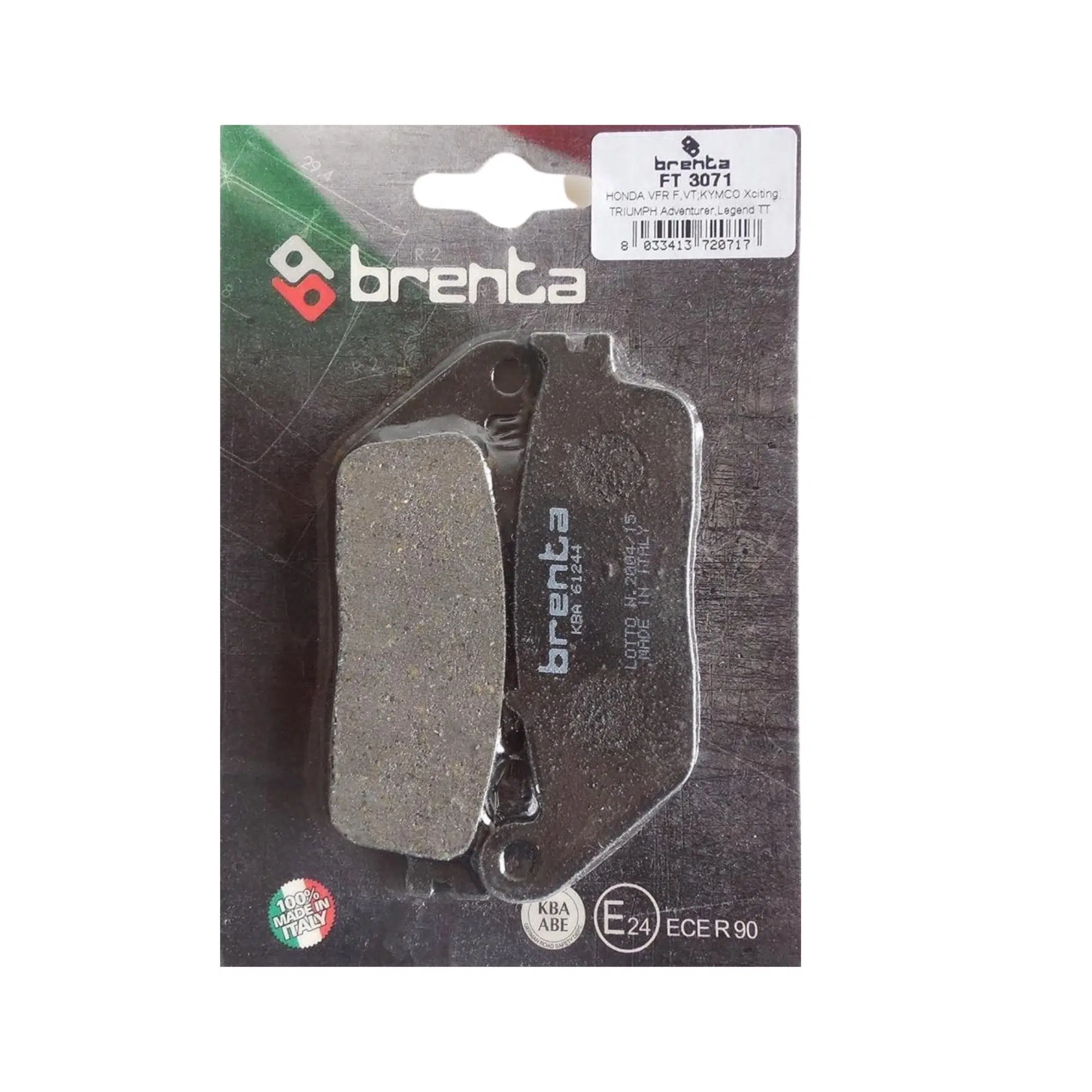 Kymco Super Dink 300 Brenta Ön Fren Balata