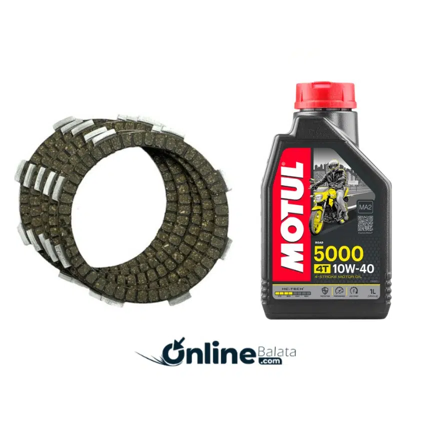 Mondial Drift L 125 Debriyaj Balata Yağ Set Motul 5000 Obdb001