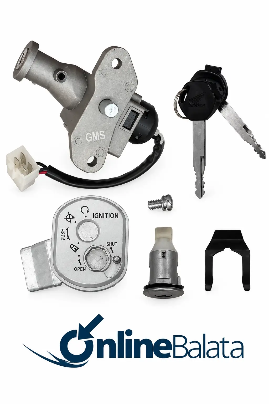 Mondial Fury 110 Kontak Set Komple GVS22