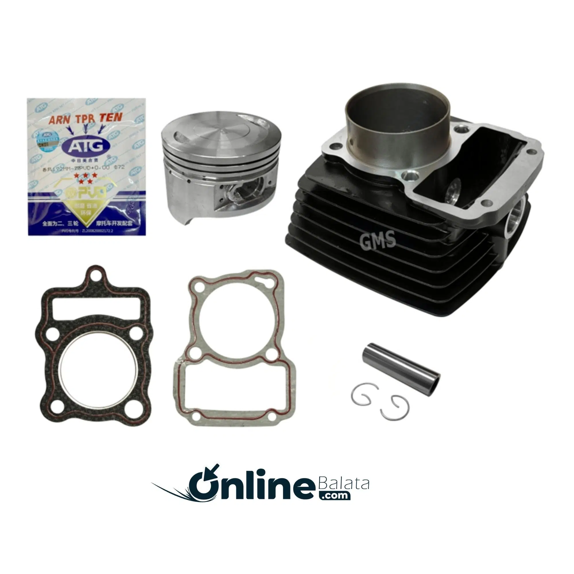 Mondial Xtreme Max 200 Silindir Set Komple Siyah GVS6583