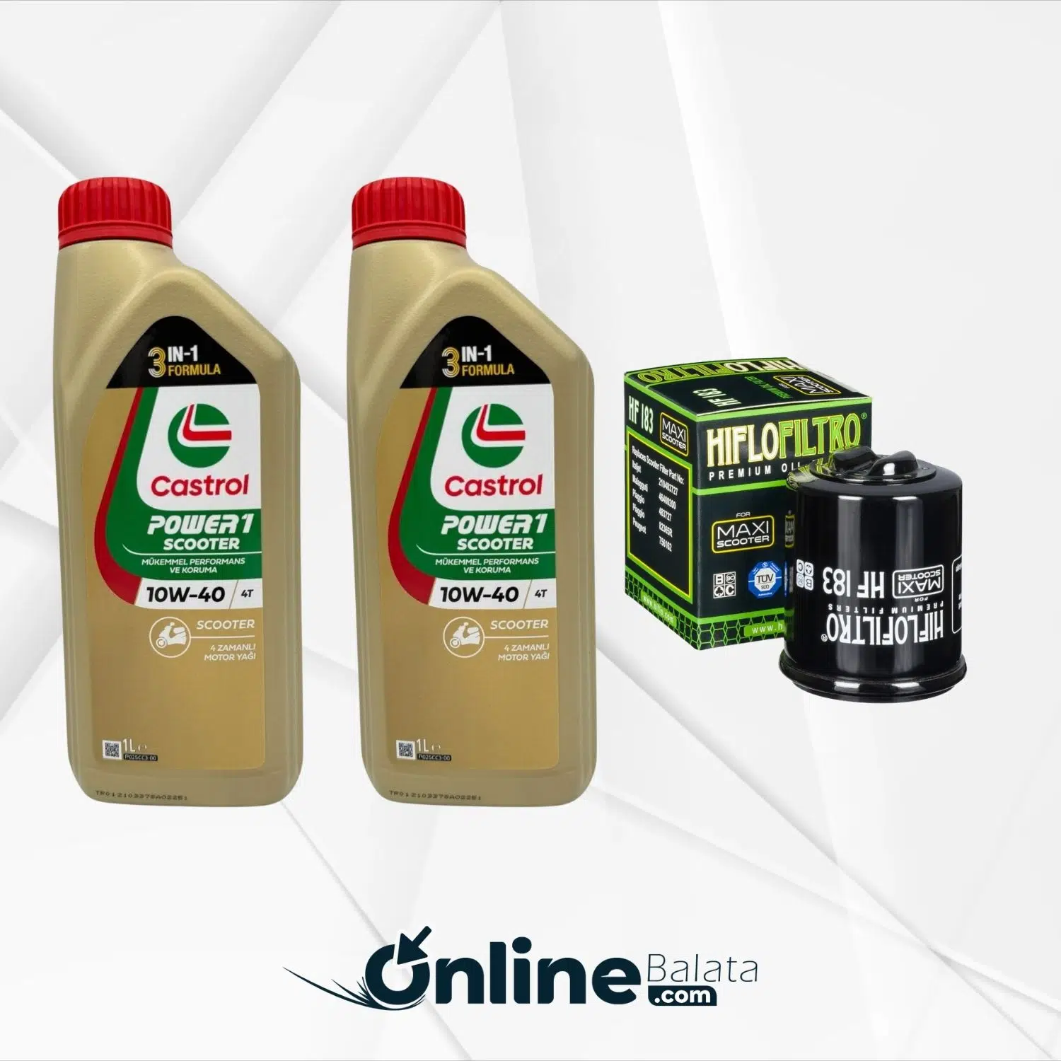 Voge SR3 250 Castroll Hiflo Filtre Bakım Seti