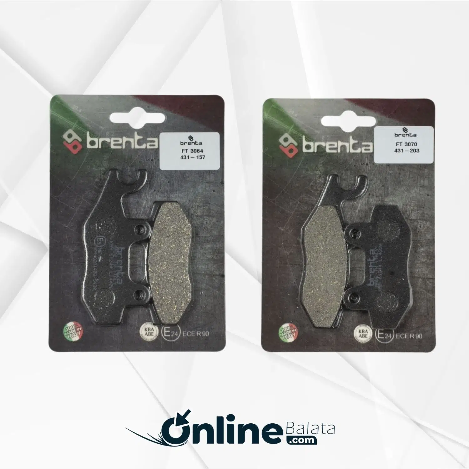 Voge SR3 250 Ön Arka Fren Balatası Takım Brenta BRT002