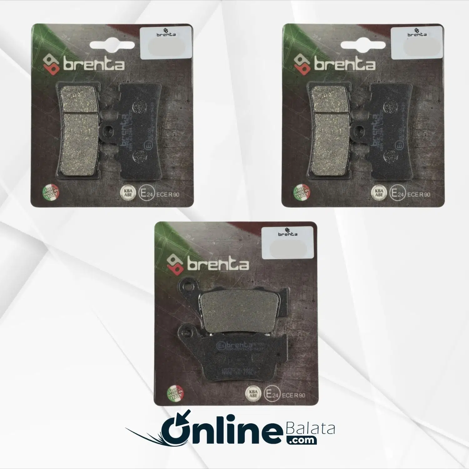 Voge SR4 Ön Arka Fren Balatası Takım Brenta BRT001