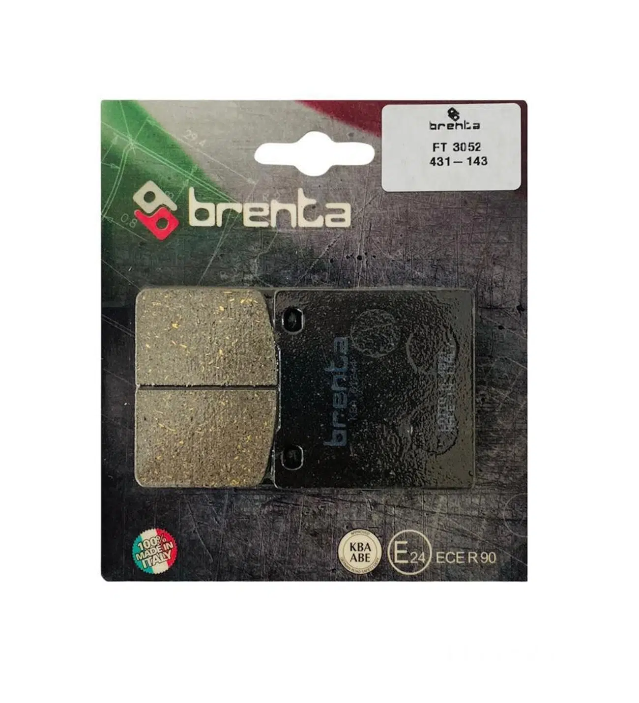 Yamaha Tdm 850 96-01 Brenta Arka Fren Balata