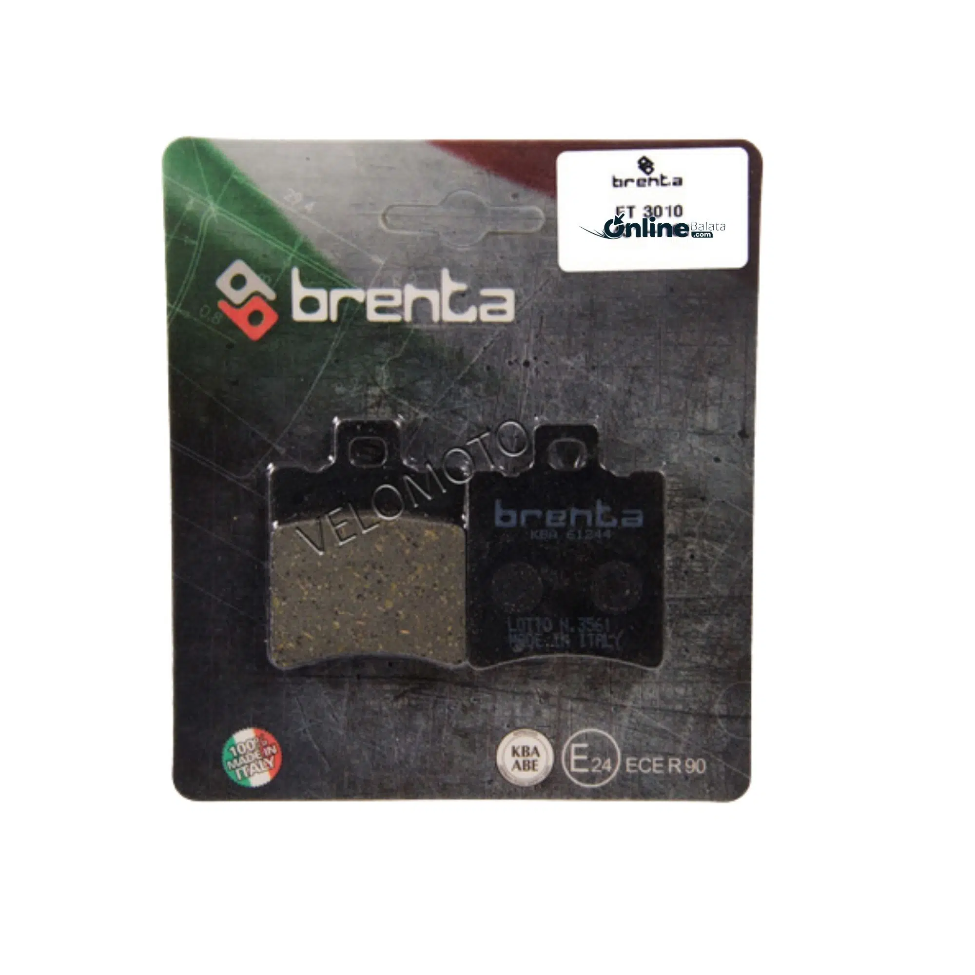 Yamaha Wing 50 Brenta Ön Fren Balata Ob