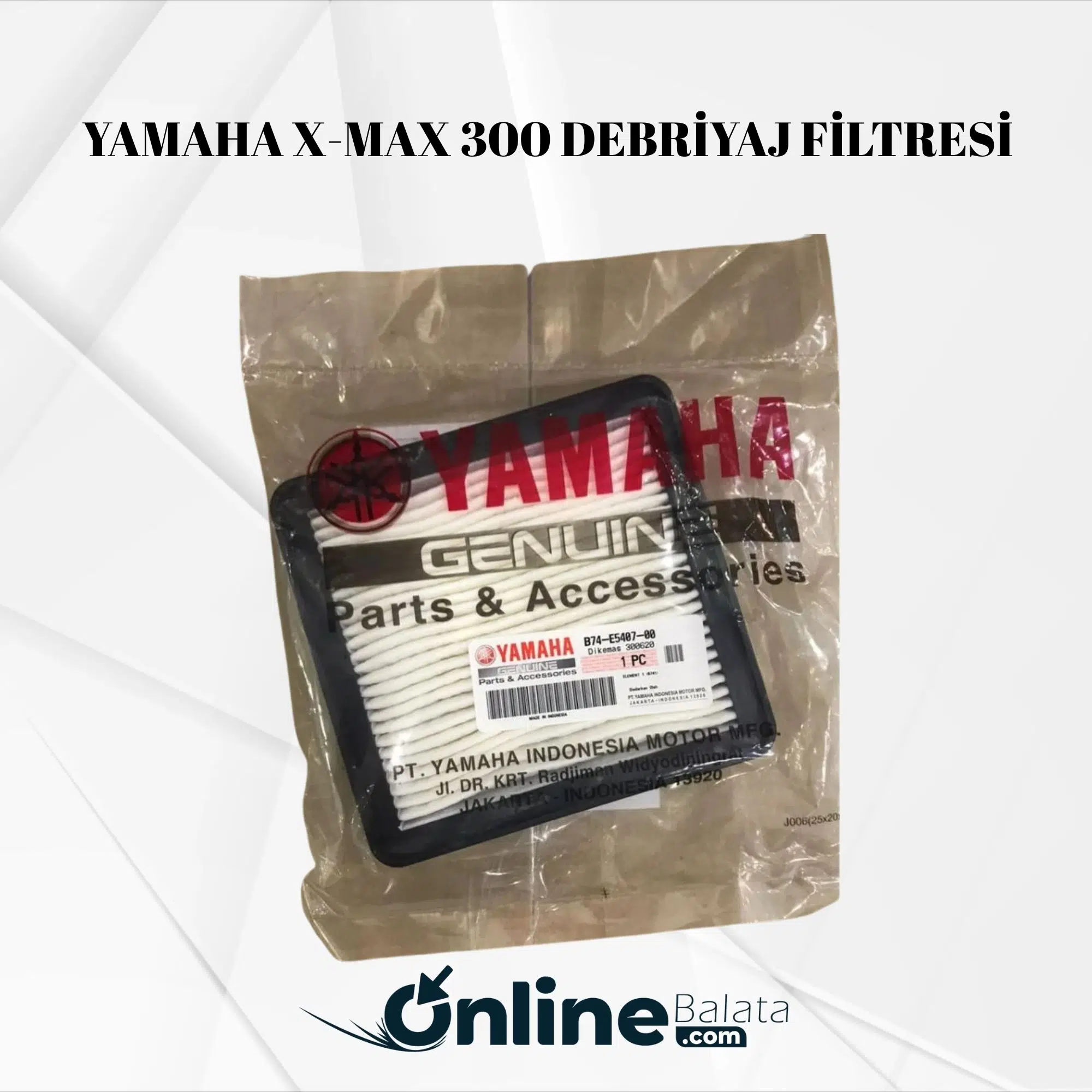 Yamaha Xmax 300 Debriyaj Filtresi Yamaha Paketli ER011