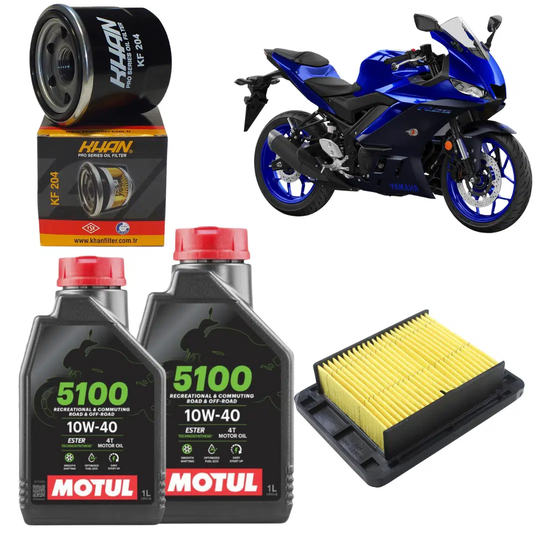 Yamaha Yzf R25 Motul 5100 Bakım Seti