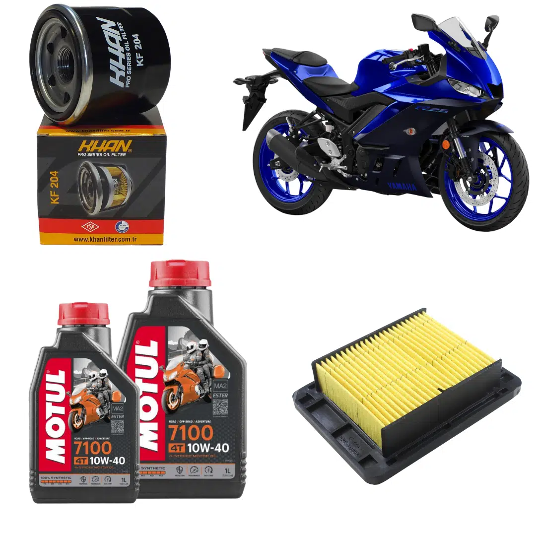 Yamaha Yzf R25 Motul 7100 Bakım Seti